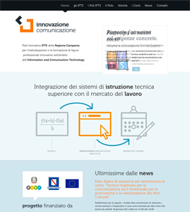 Web design for InnovazioneComunicazione