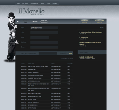 Mediateca Il Monello - website