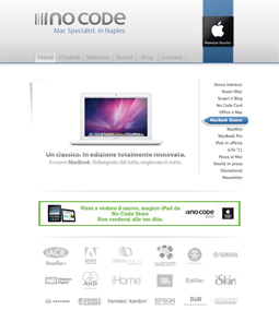Web design for Nocode Store