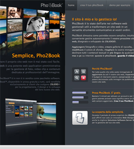 Web design per Pho2Book