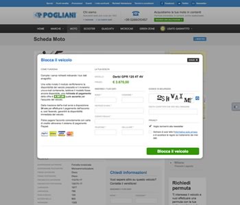 Pogliani - website