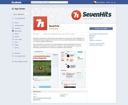 SevenHits website