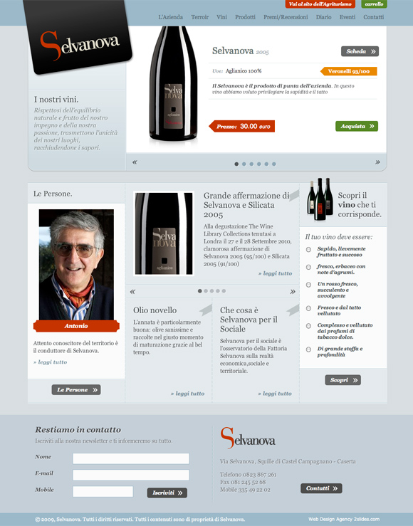 Vini Selvanova website